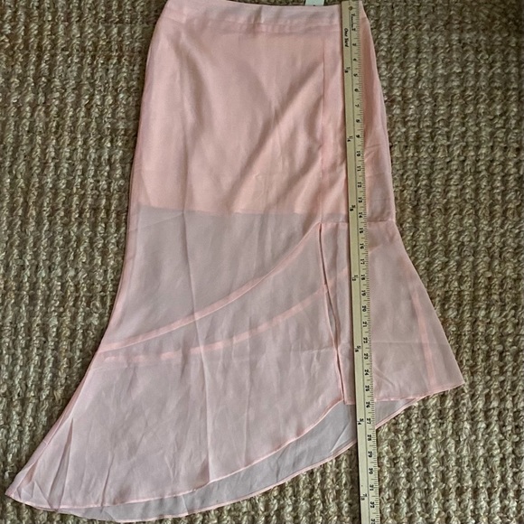 Beautiful Long/Mini Fitted/Flowing Skirt! Sz~S~NWT~Francesca’s - Picture 6 of 10